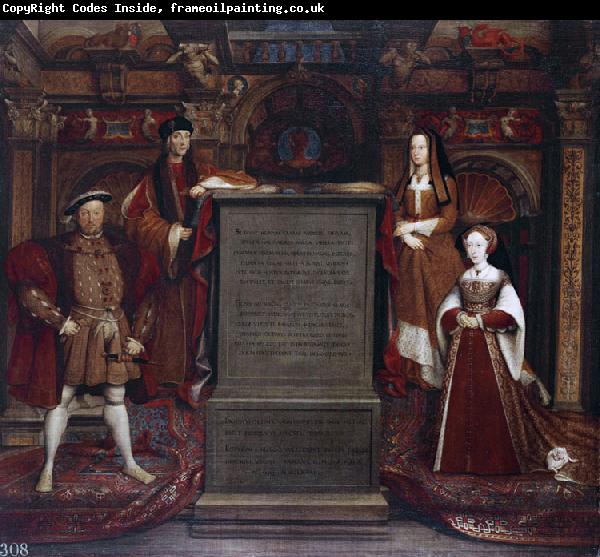 Leemput, Remigius van Henry VII and Elizabeth of York (mk25)